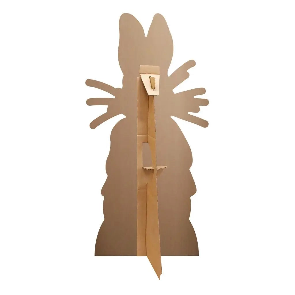 Rabbit photo prop for kids parties back