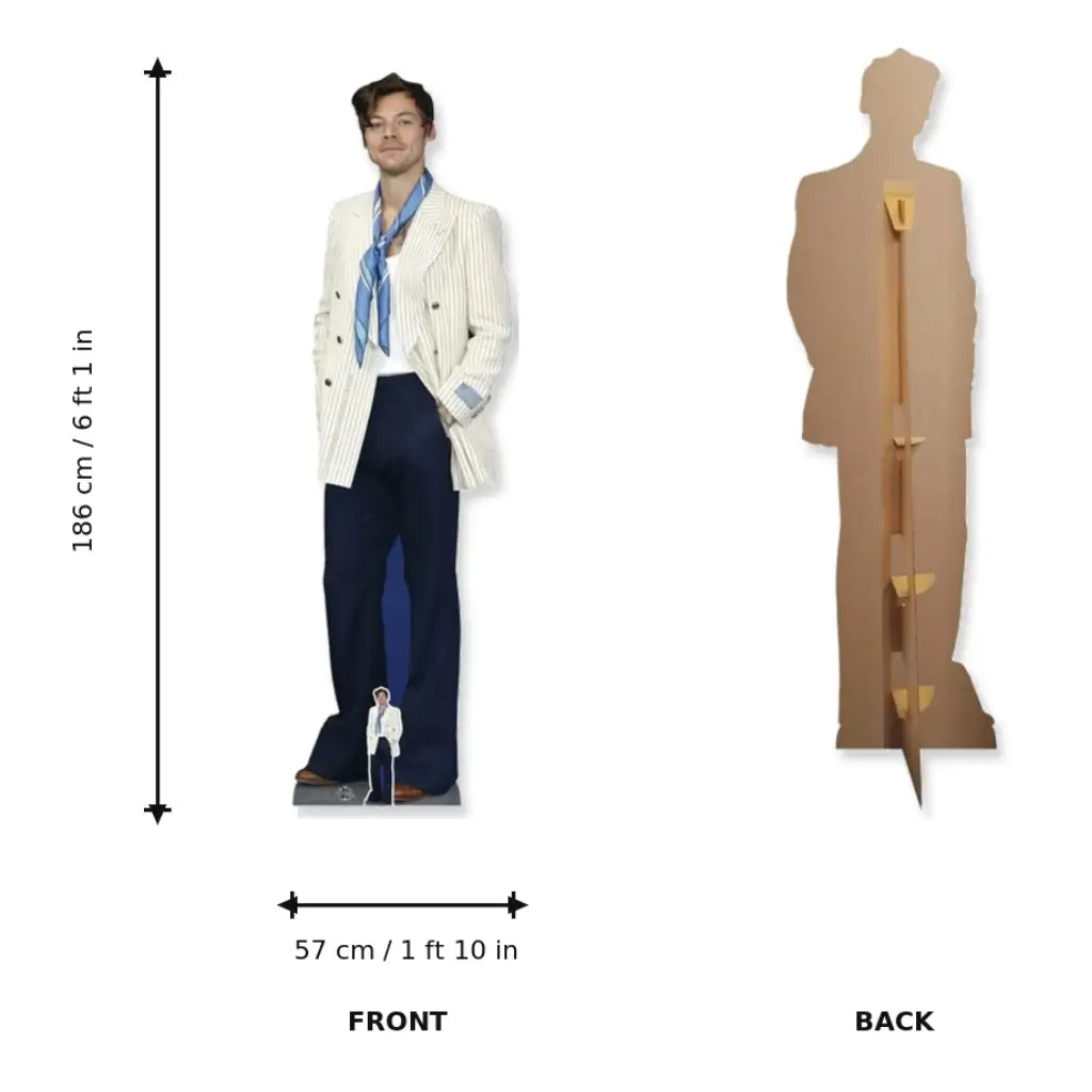 Harry Styles 186cm celebrity lifesize cardboard cutout