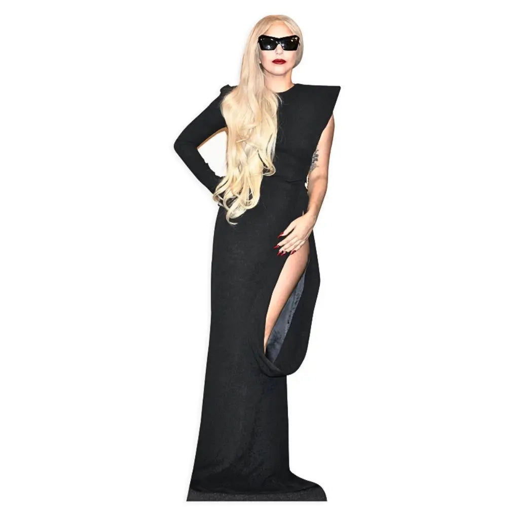 Lady Gaga lifesize cardboard cutout front view 168cm