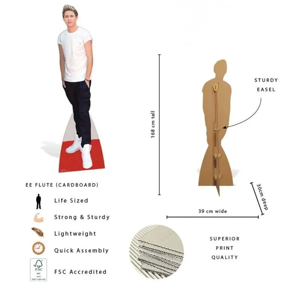 Niall Horan lifesize cardboard cutout 168cm