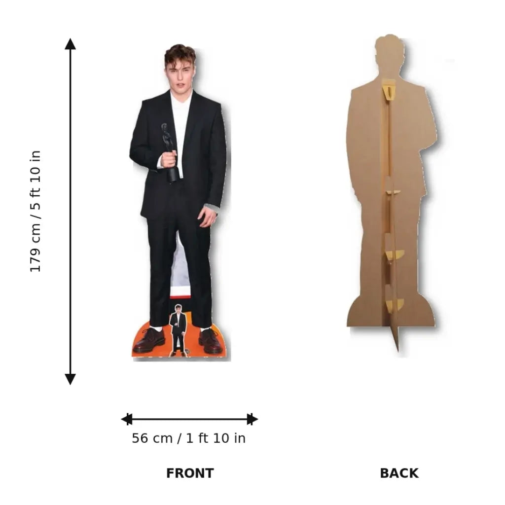 Sam Fender lifesize celebrity cardboard cutout for fans size