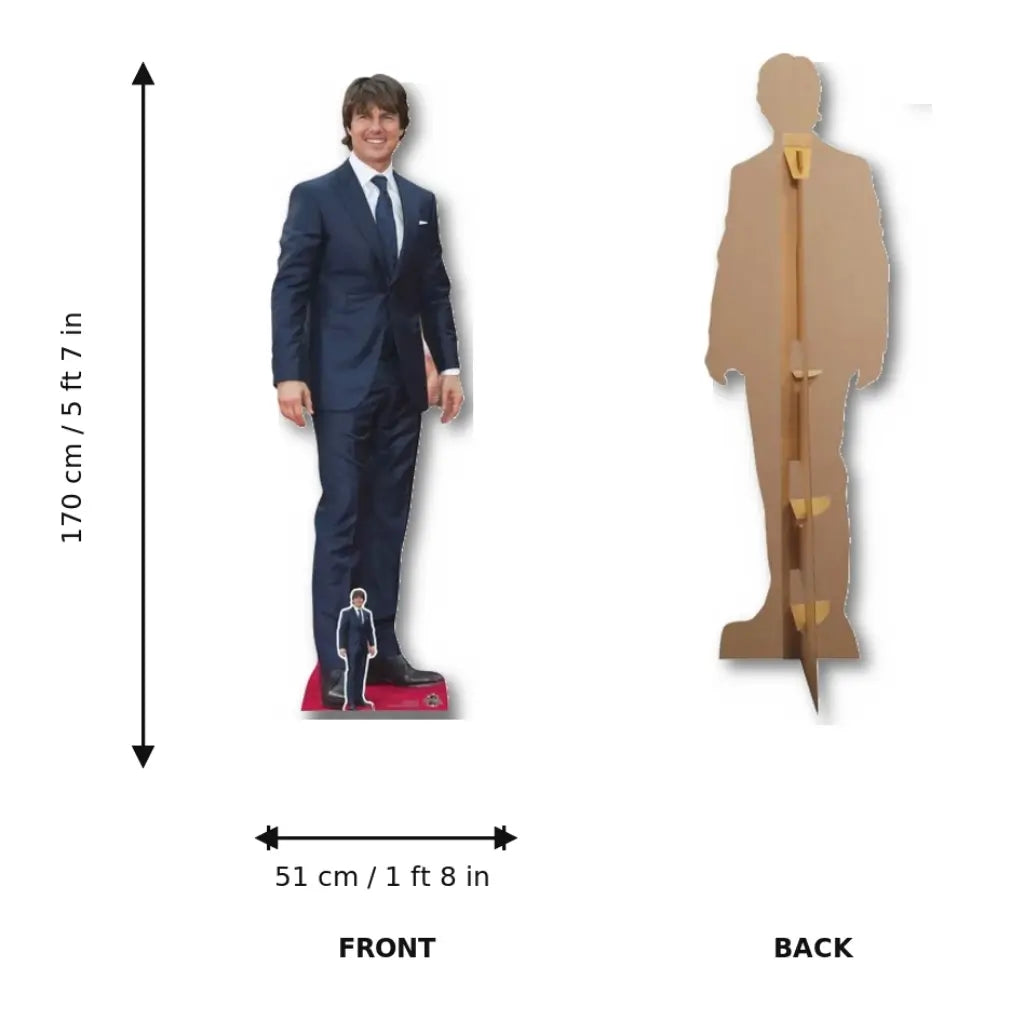 Tom Cruise movie star lifesize cardboard party decoration size