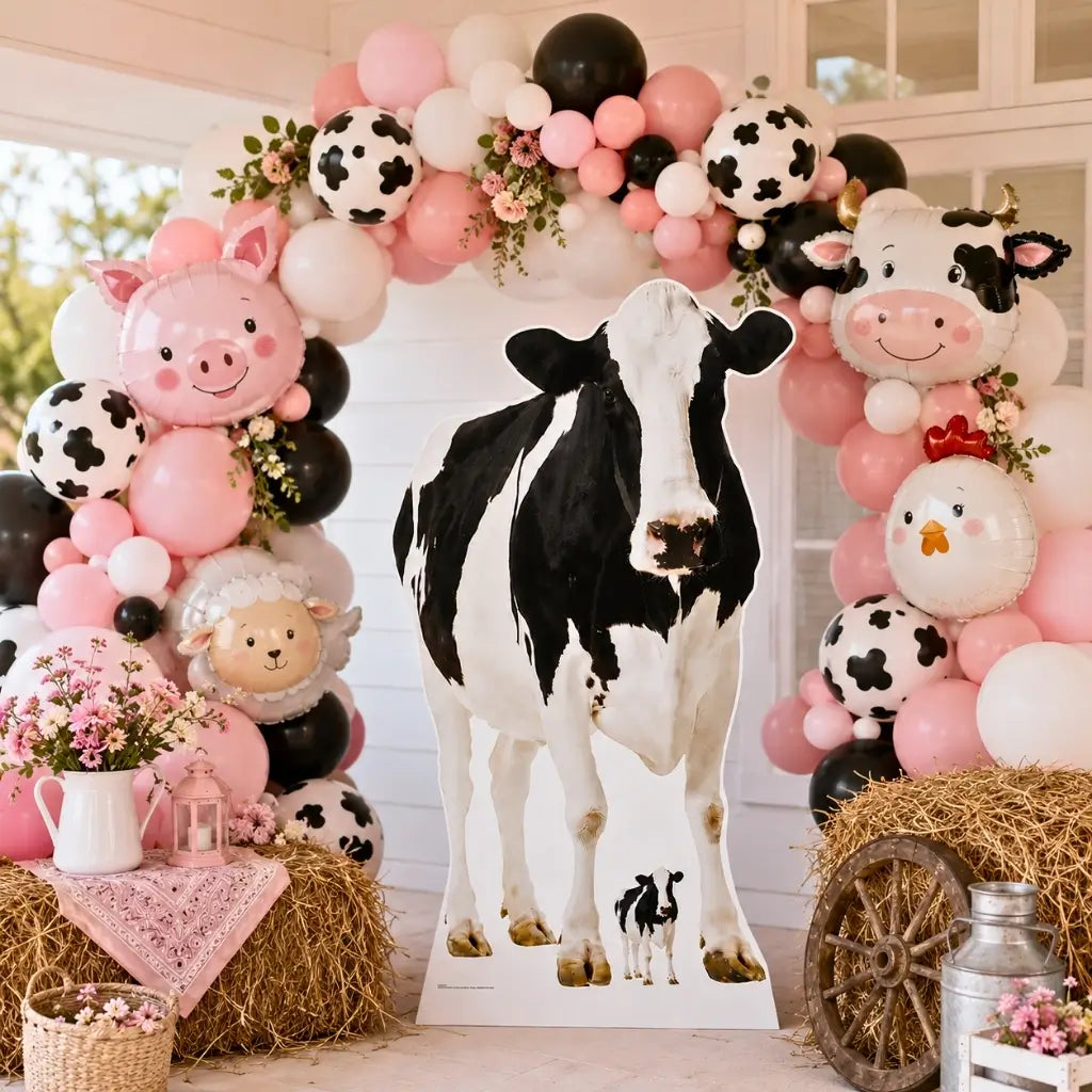 Realistic Cow Farm Animal Standee