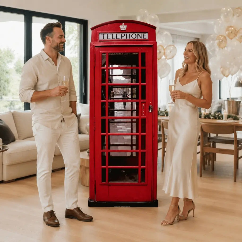 London red phone box lifesize cardboard cutout