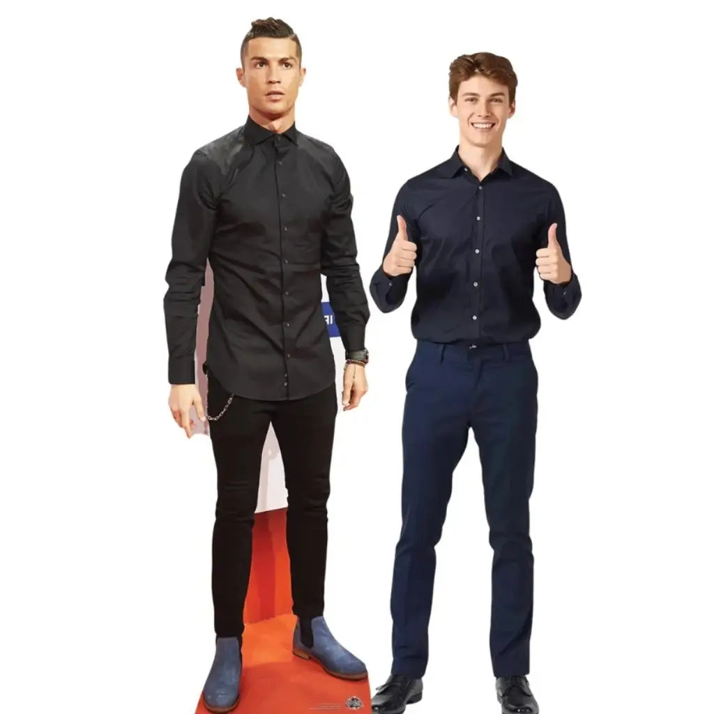 Cristiano Ronaldo cardboard standee for soccer and football parties