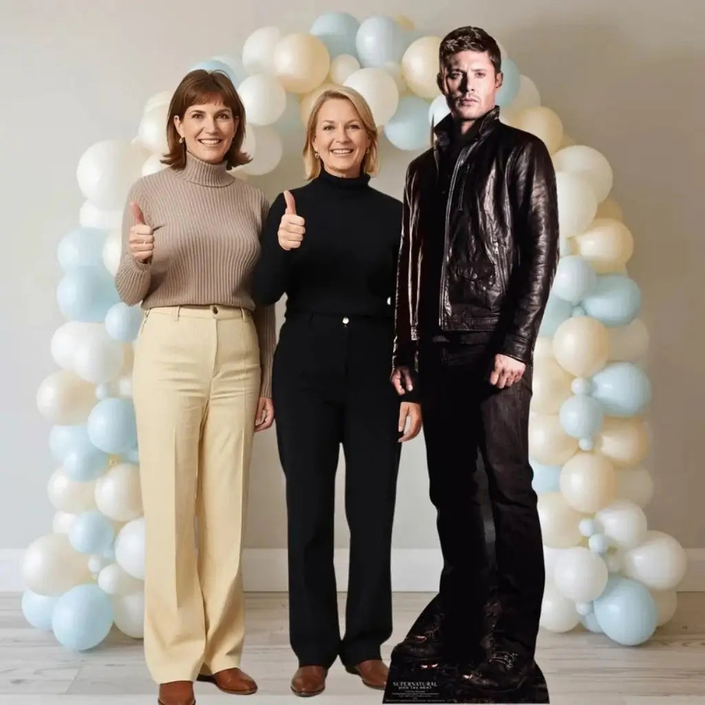 Supernatural themed cardboard cutout decoration
