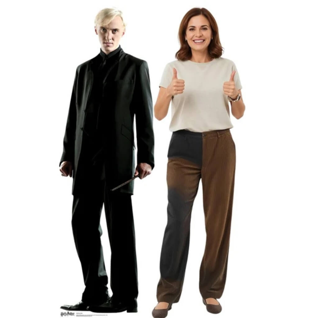 Draco Malfoy Slytherin lifesize cardboard standee