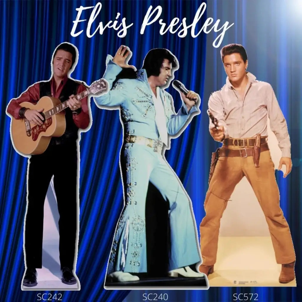 Elvis life size cardboard cutout collections