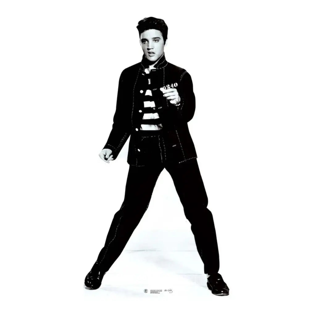 Elvis Jailhouse Rock cardboard cutout