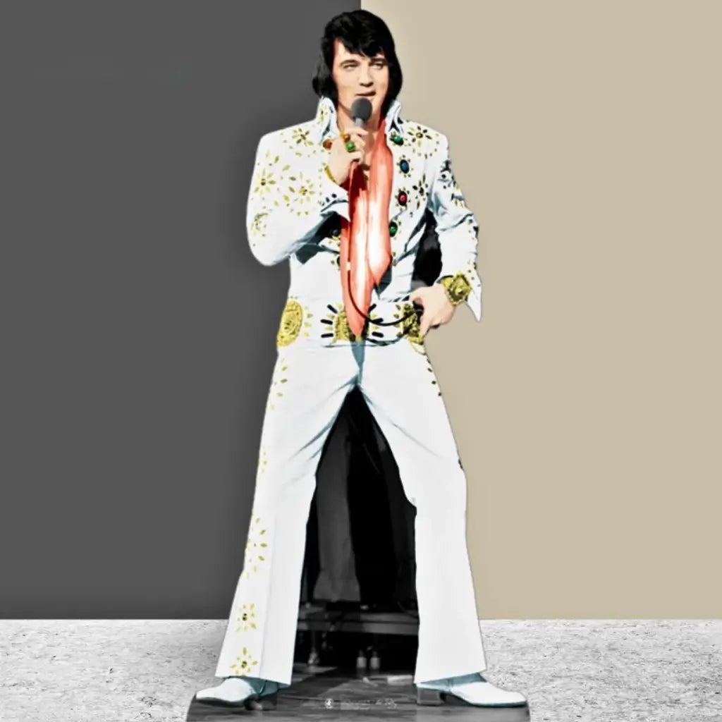 Elvis Presley life size display