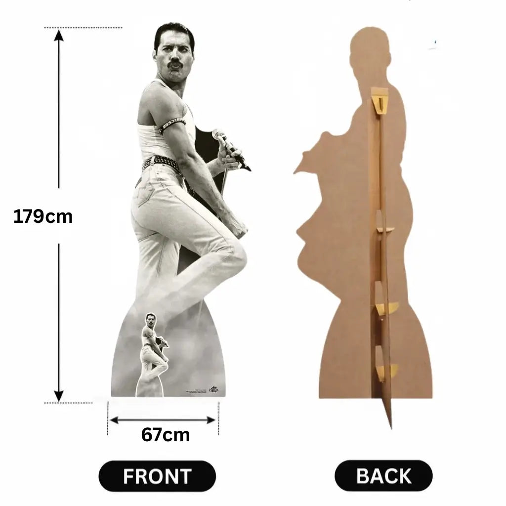 Queen Live Aid themed party decoration dimensions
