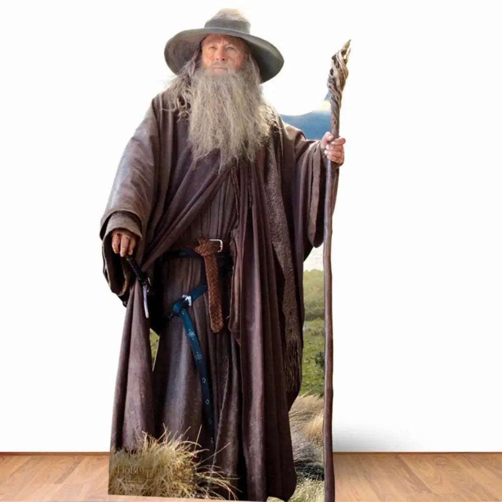 Gandalf Grey Wizard Middle-earth freestanding cardboard standee