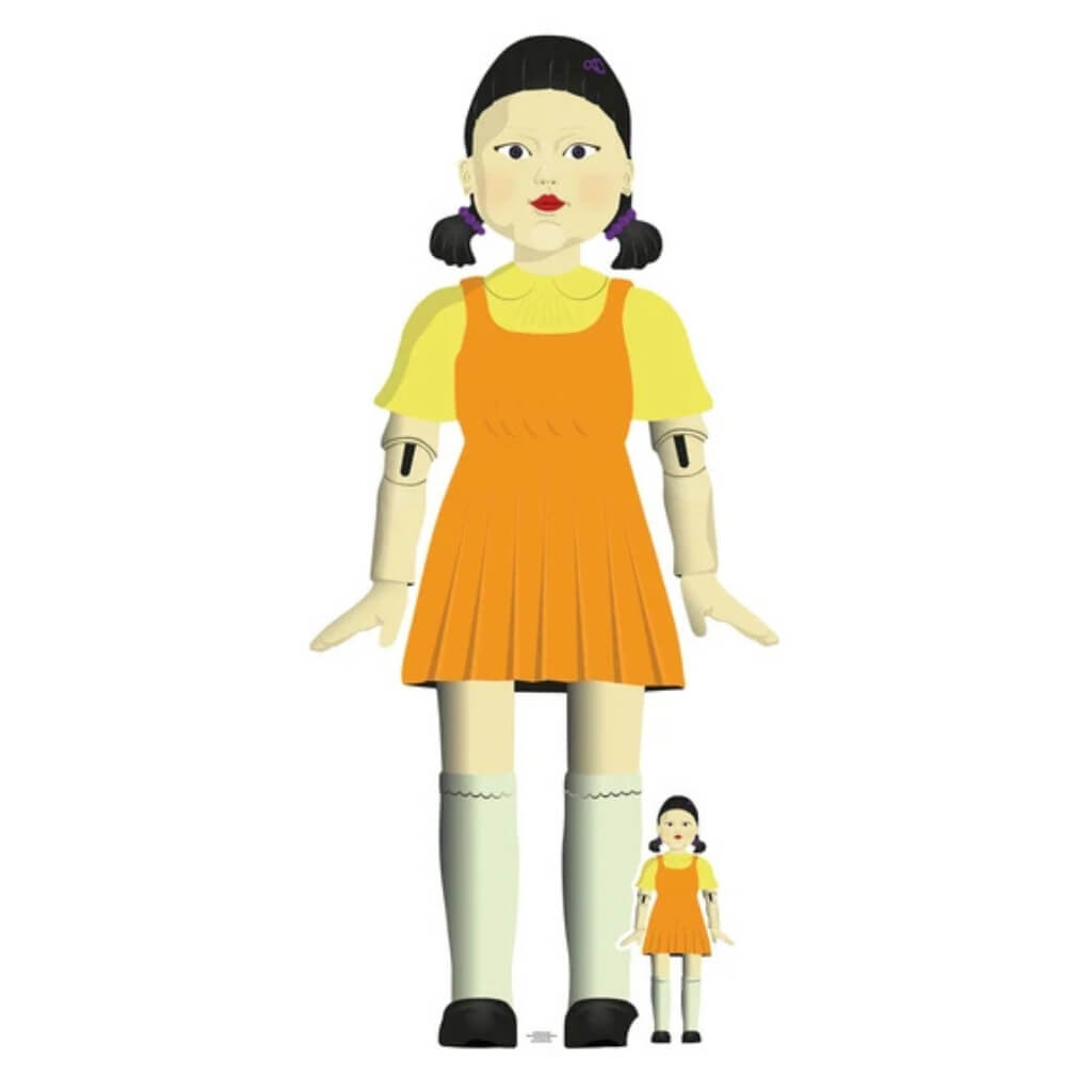 Giant Doll game inspired lifesize cardboard cutout 194cm