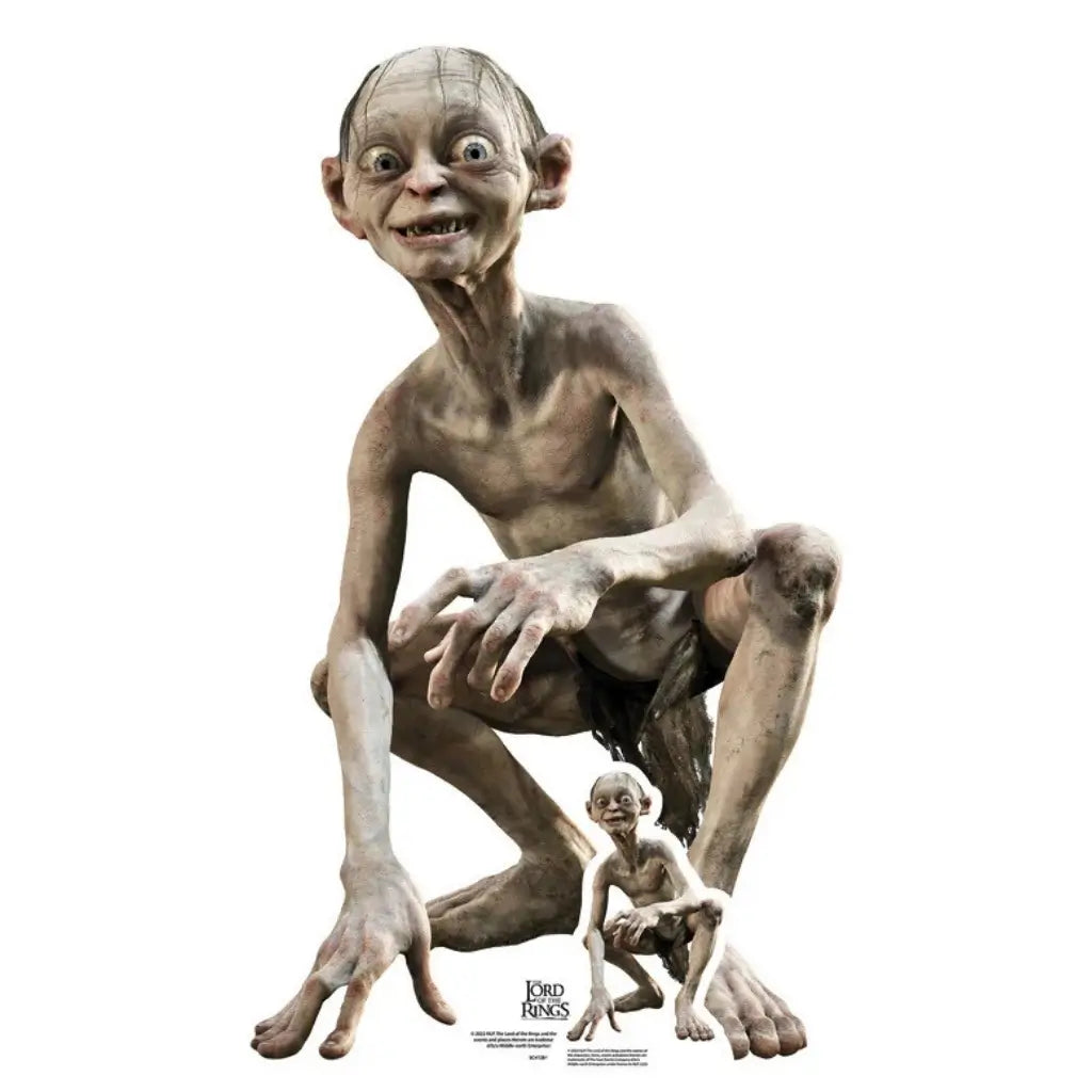 Gollum The Lord of the Rings Cardboard Cutout