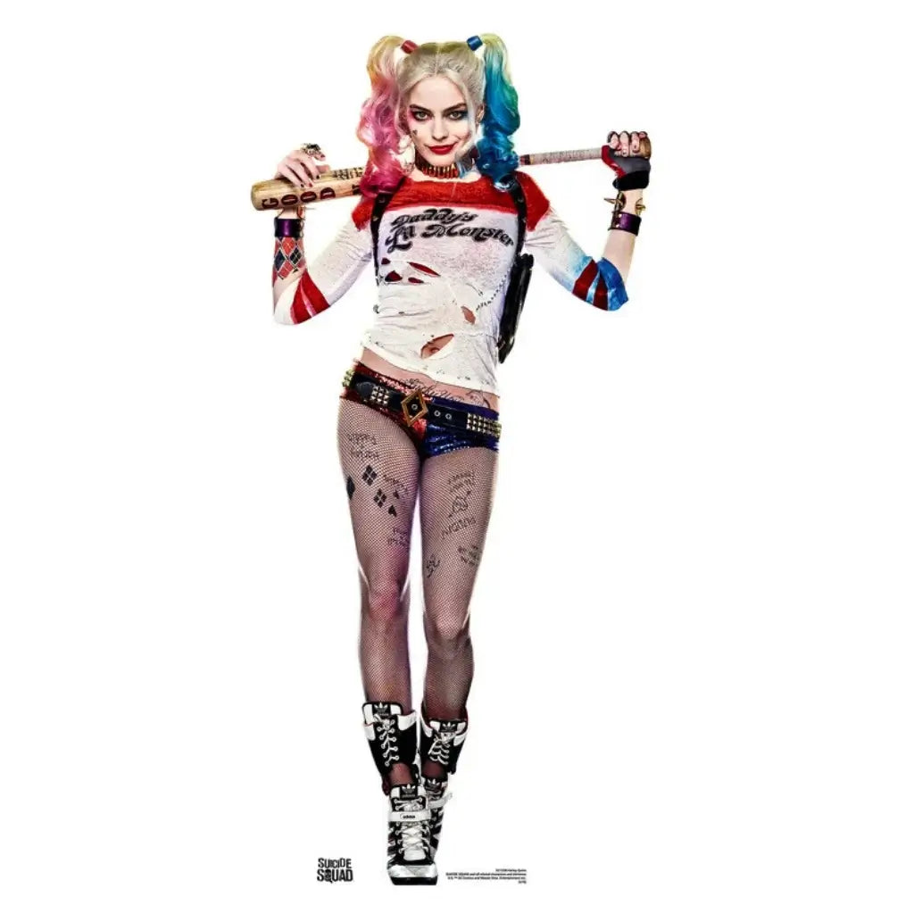 Harley Quinn Margot Robbie lifesize cardboard cutout 171cm