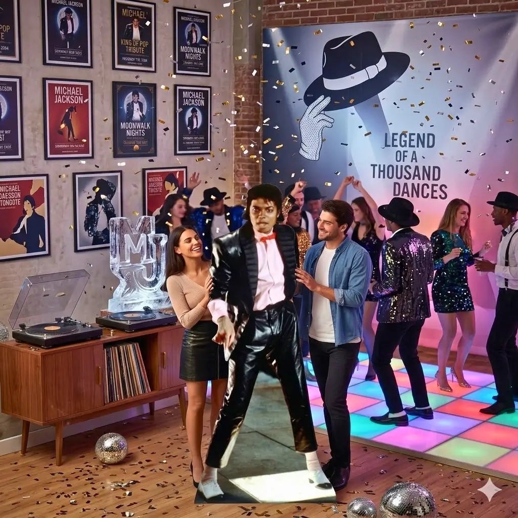 Michael Jackson Freestanding Cardboard Standee