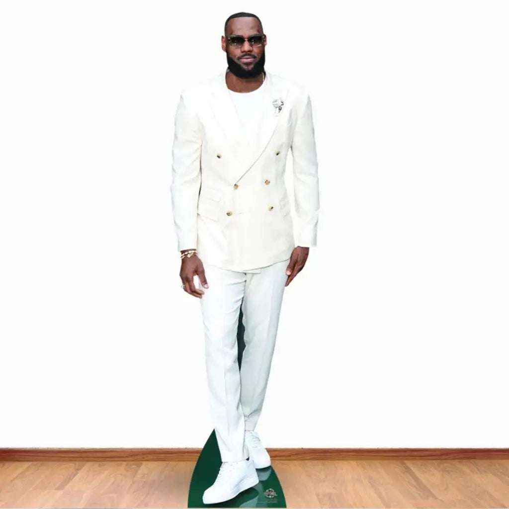 LeBron James cardboard photo prop for sports birthdays and events