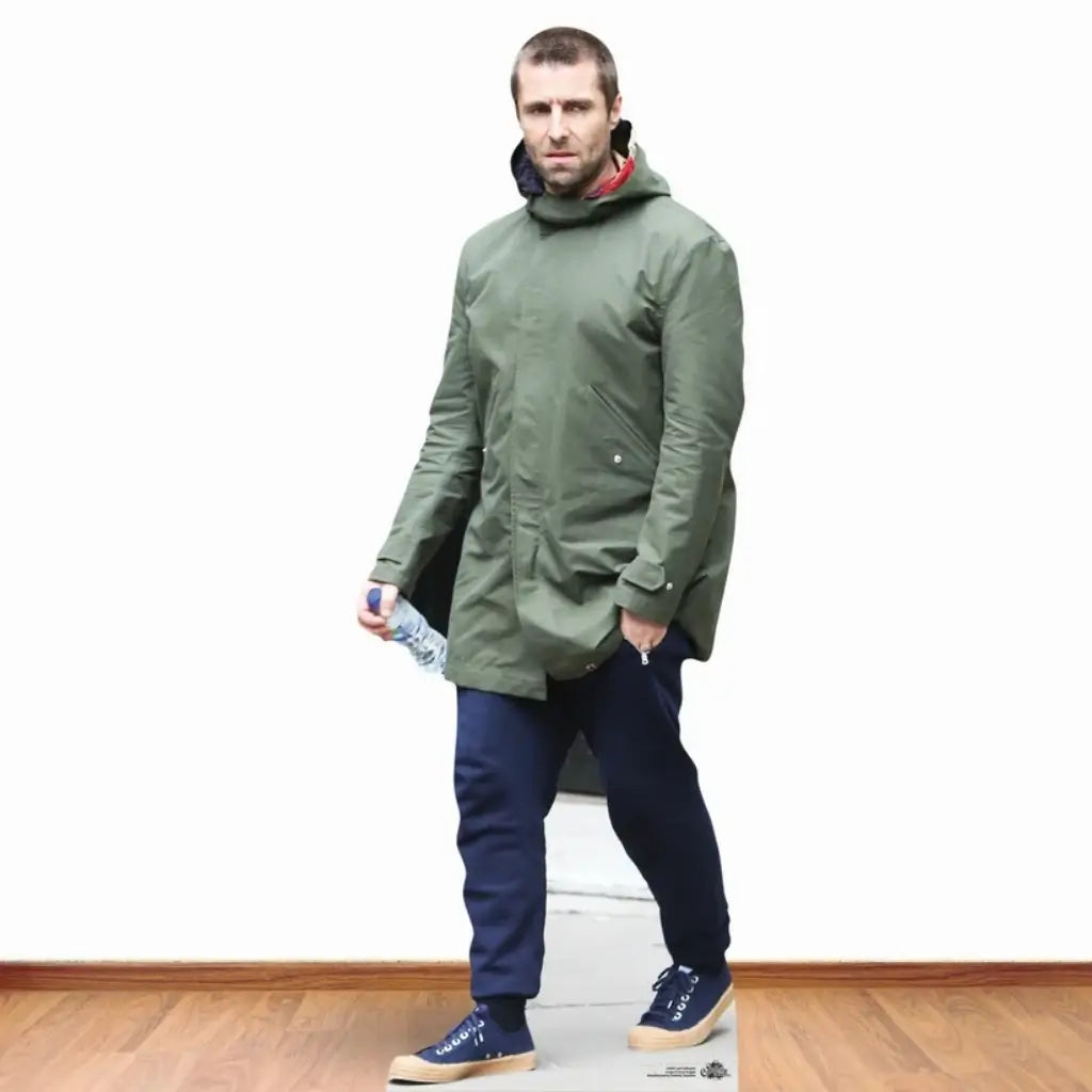 Liam Gallagher 178cm rock star cardboard cutout for party displays