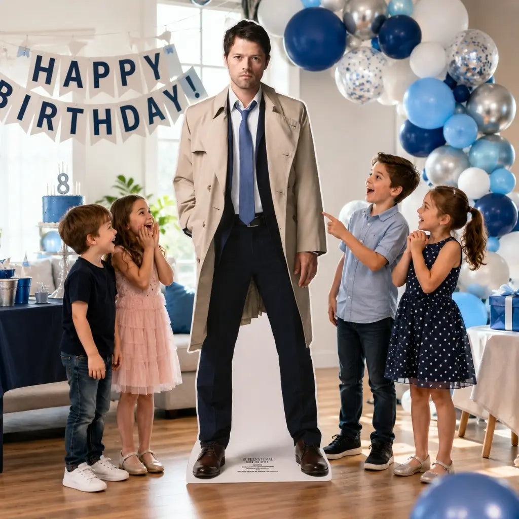 Misha Collins Castiel Life Size Standee
