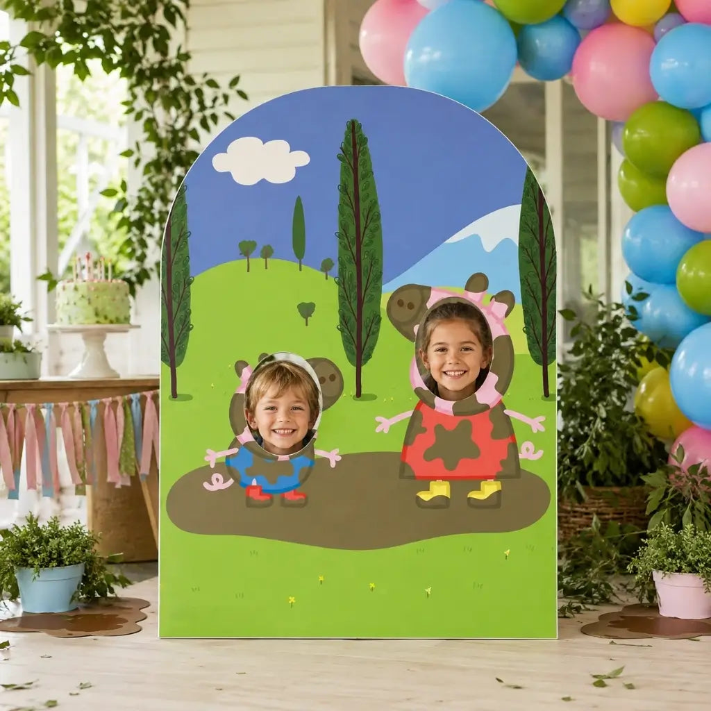 Peppa Pig Muddy Puddle child stand-in cardboard cutout 123cm