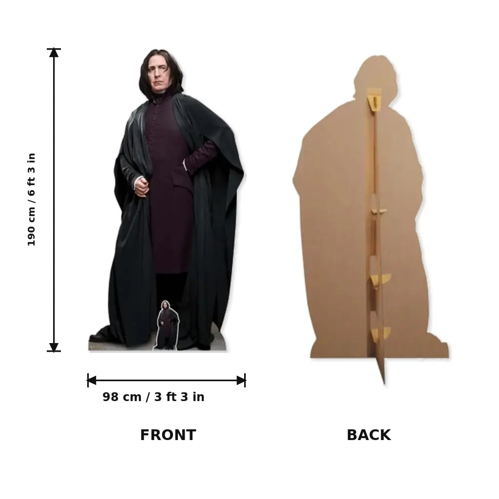 Professor Snape Harry Potter lifesize cardboard cutout