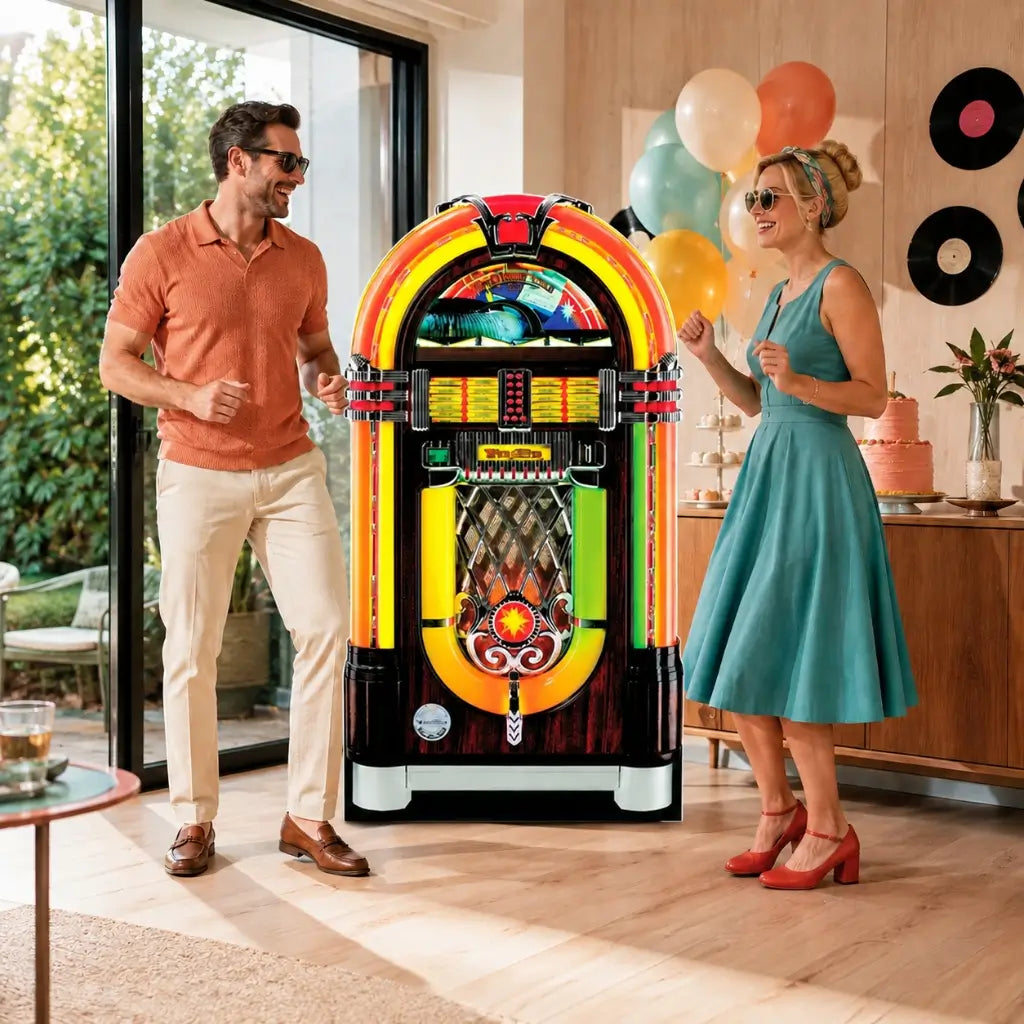 1950s Jukebox lifesize cardboard cutout 160cm
