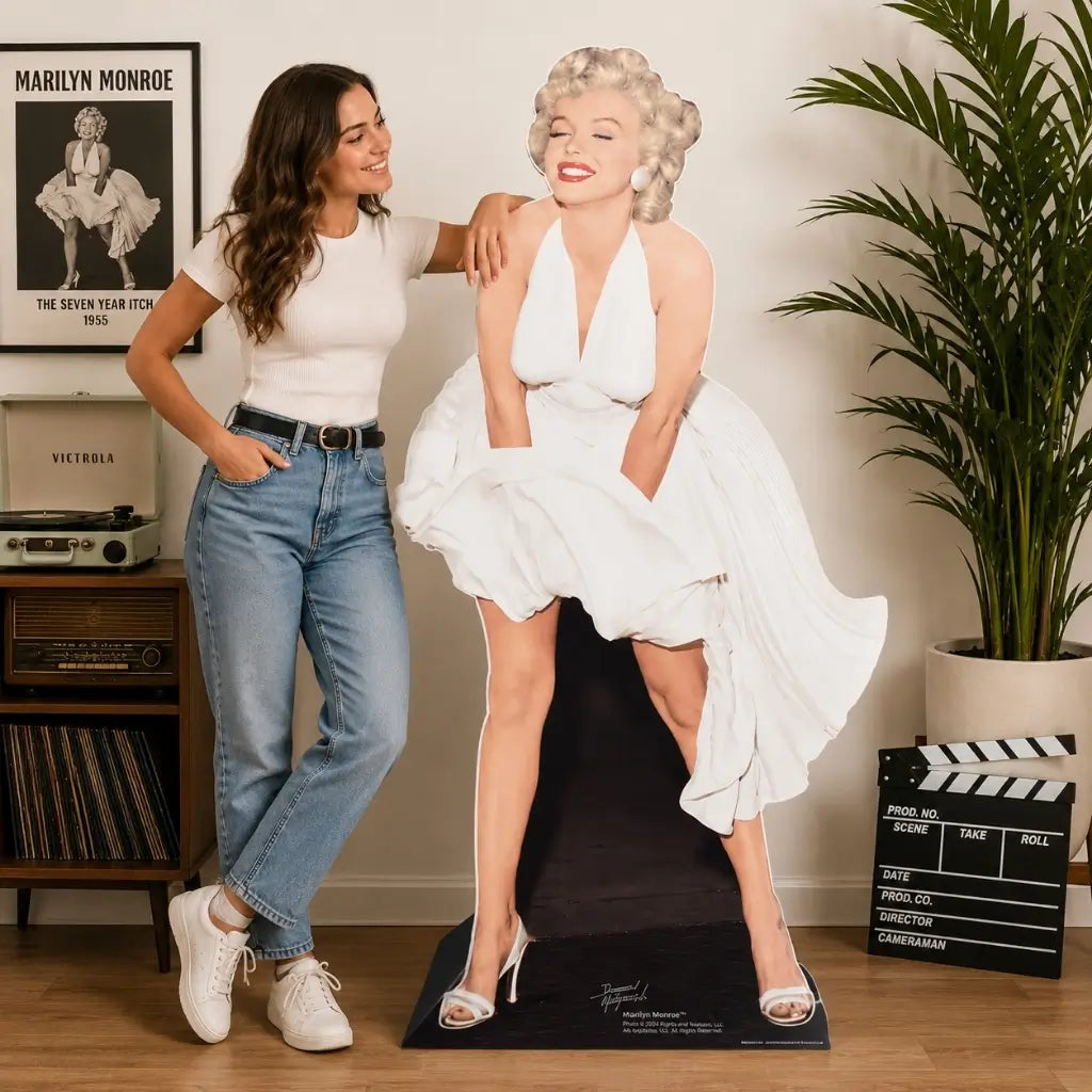 Marilyn Monroe life size standee