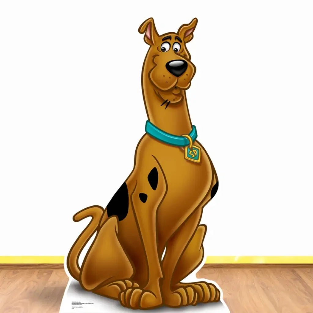 Scooby-Doo cardboard cutout for birthday parties