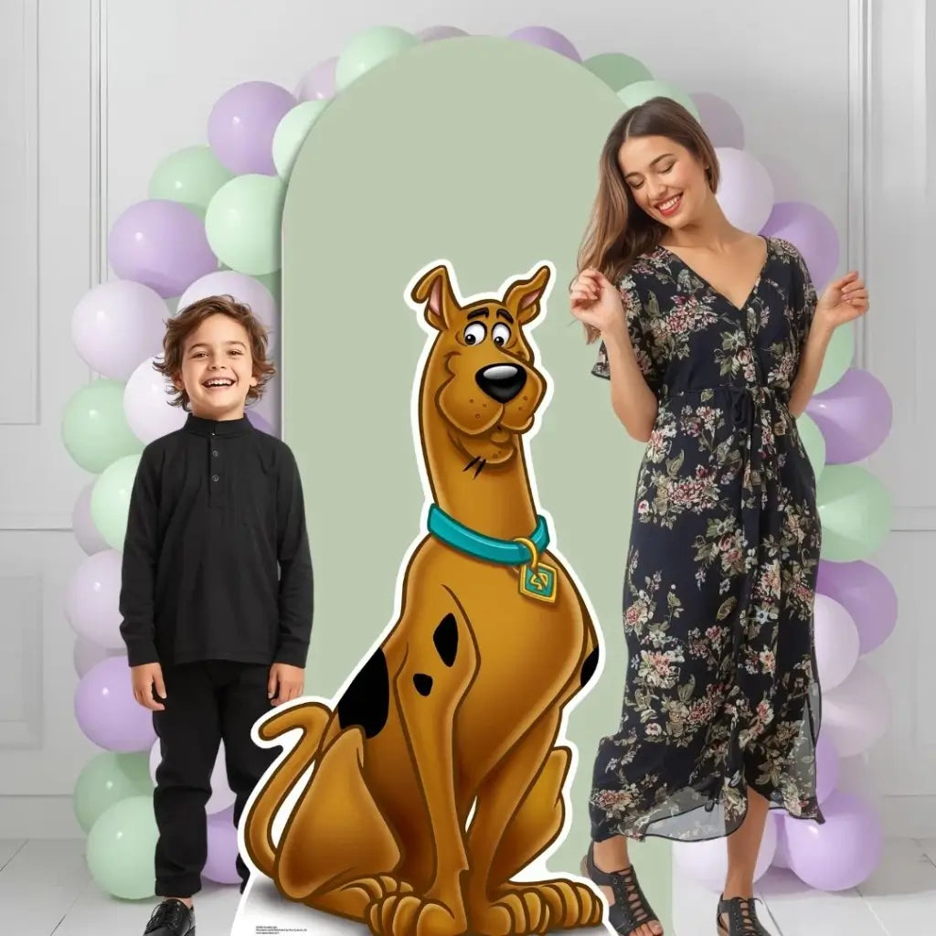 Scooby-Doo seated cardboard cutout 135cm
