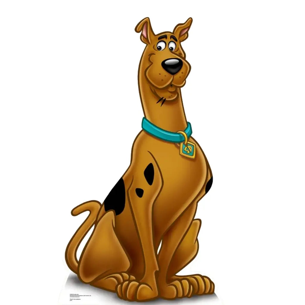 Scooby-Doo seated cardboard cutout 135cm