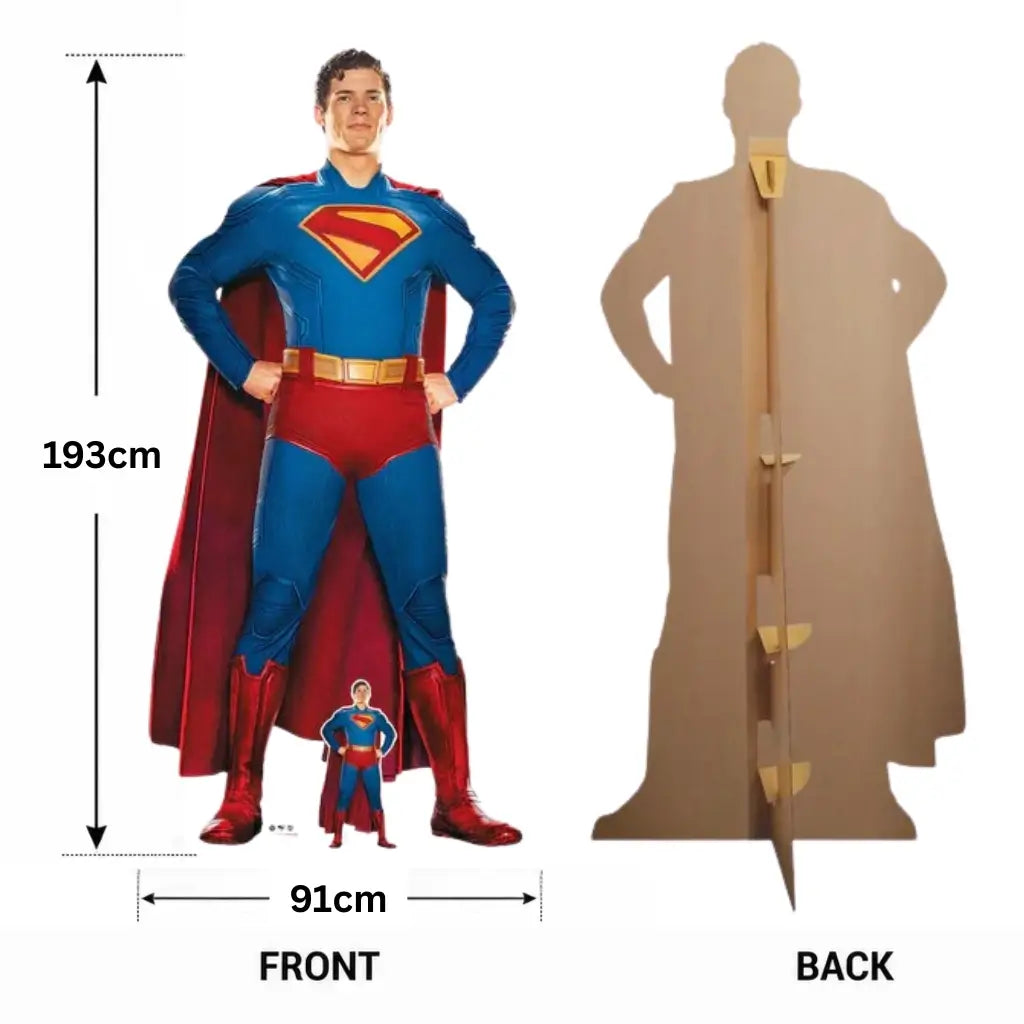 Superman Movie Photo Booth Prop dimensions