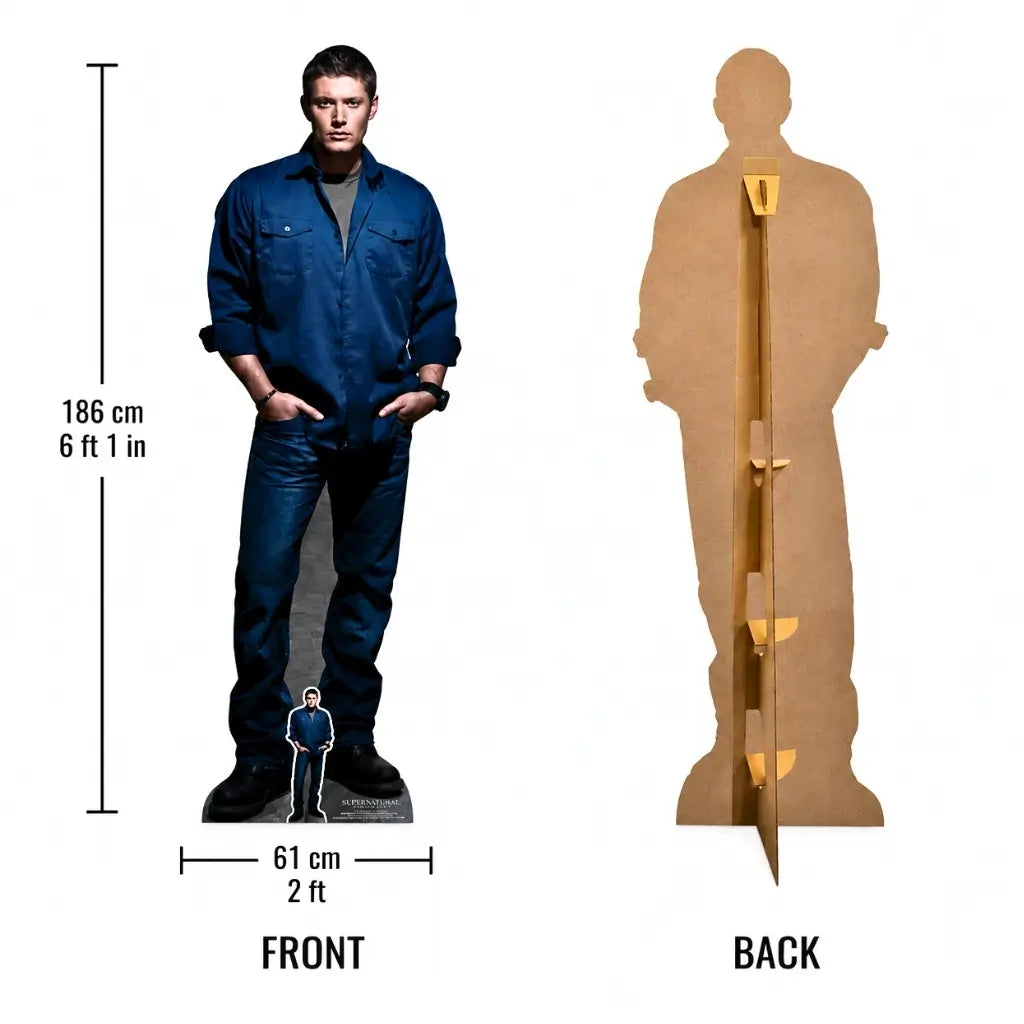 Supernatural TV Series Dean Winchester Display dimensions