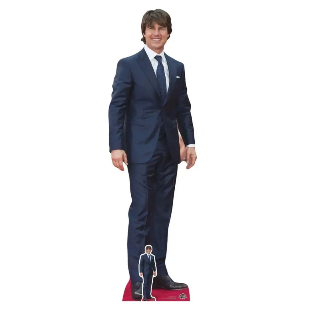 Tom Cruise navy suit lifesize cardboard cutout 170cm