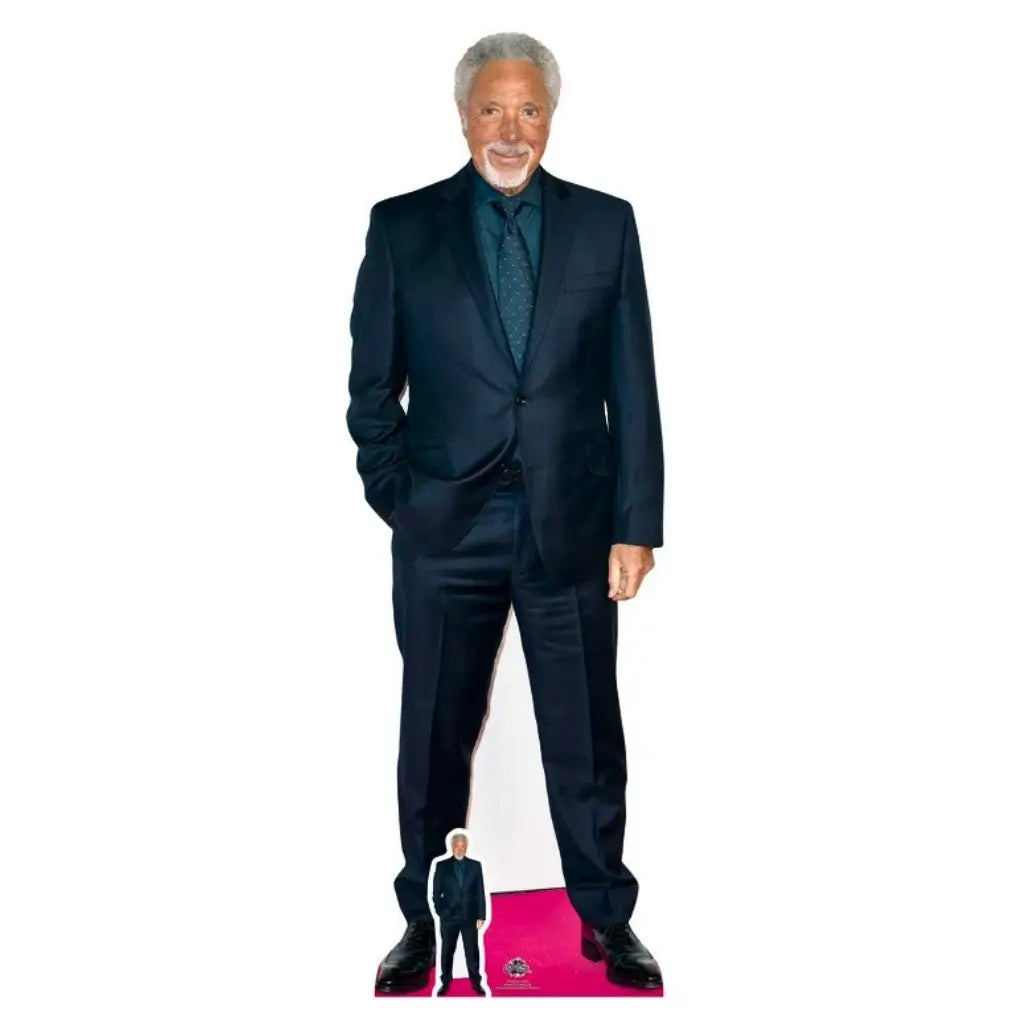 Tom Jones red carpet lifesize cardboard cutout 177cm