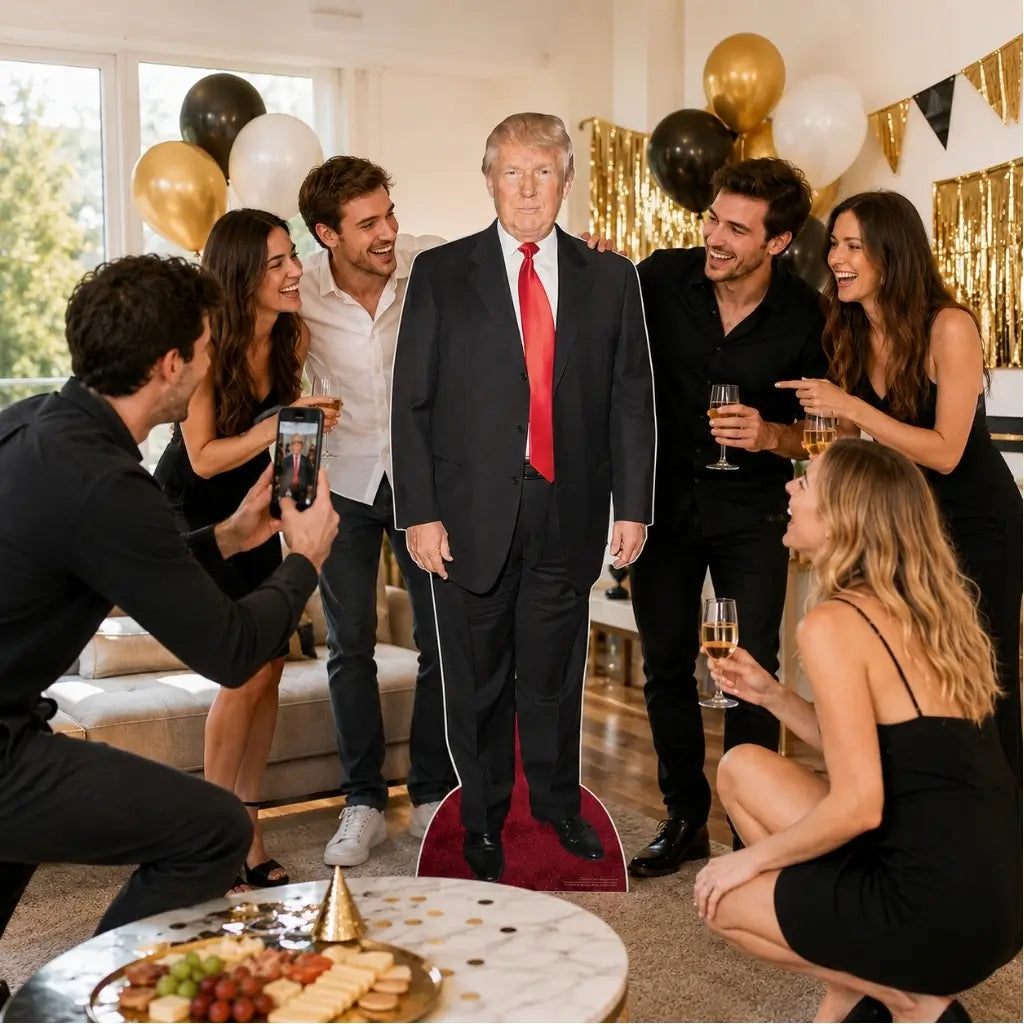 Life Size Donald Trump Red Carpet Standee