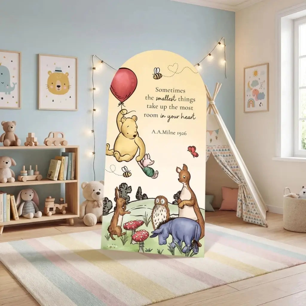 Winnie the Pooh storybook sailboard cardboard cutout 184cm
