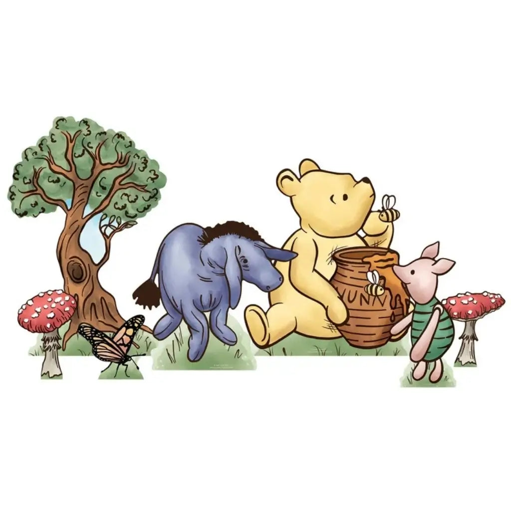 Winnie the Pooh Honey Pot mini cardboard cutout bundle